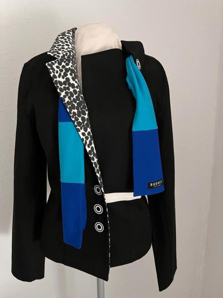 Jacke black & white veränderbar